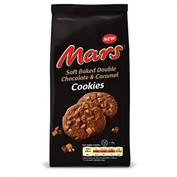 Mars Soft Baked Double Chocolate Cookies Imported